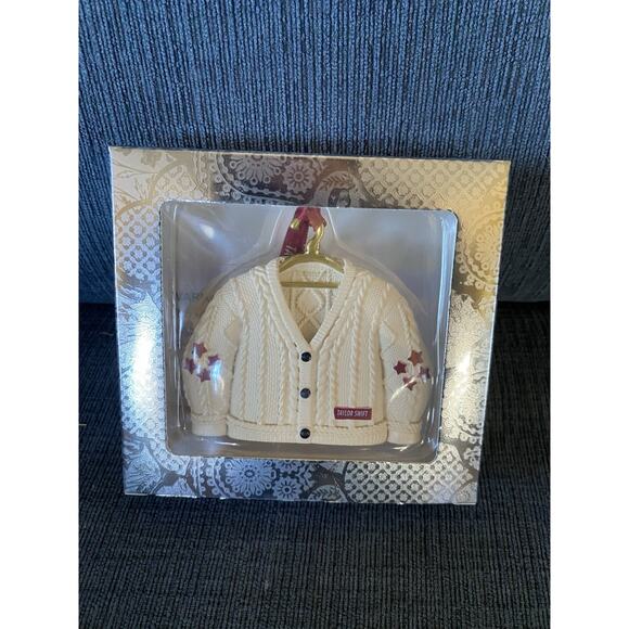 SHIPS 24 Hrs ALL 5 TAYLOR SWIFT CARDIGAN ORNAMENTS Fearless Red TTPD Midnights - Picture 6 of 7